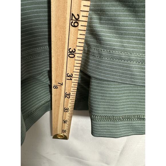 Peter Millar Polo Summer Comfort Mens Sz XL Golfcore Pinstriped Embroidered - Picture 5 of 8